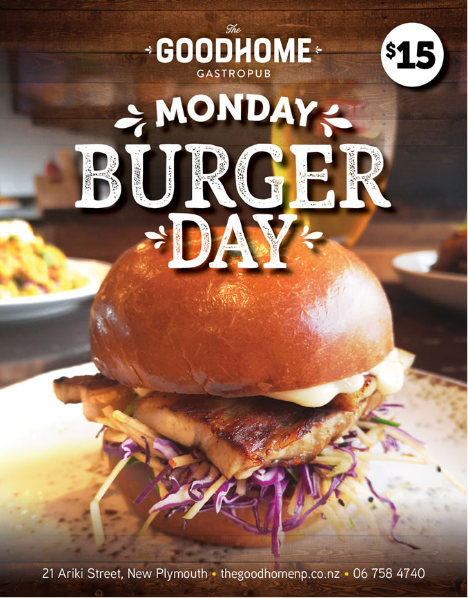 Monday Burger Day